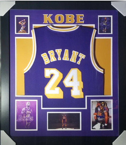 KOBE BRYANT LEGEND JERSEY STYLE FRAME 31x35